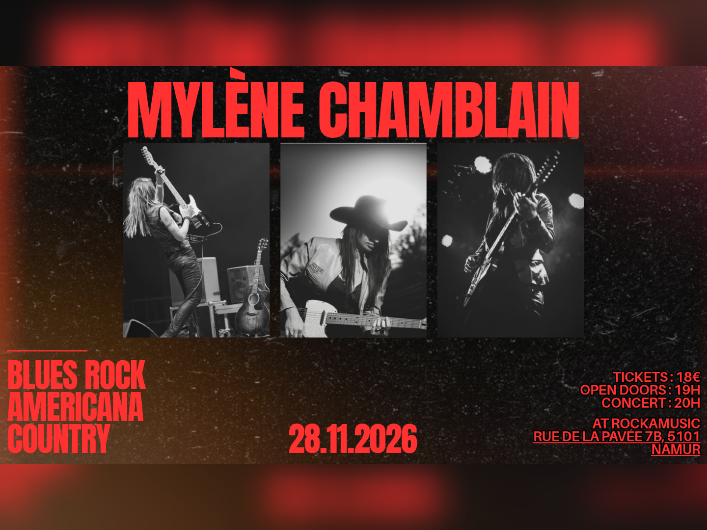 MYLENE CHAMBLAIN -28/11/26 @ ROCKAMUSIC