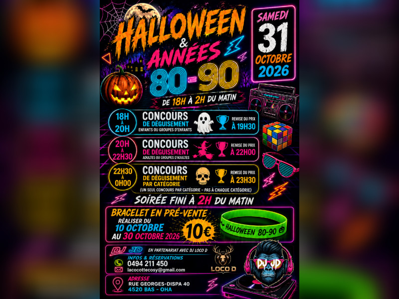 Soirée Halloween