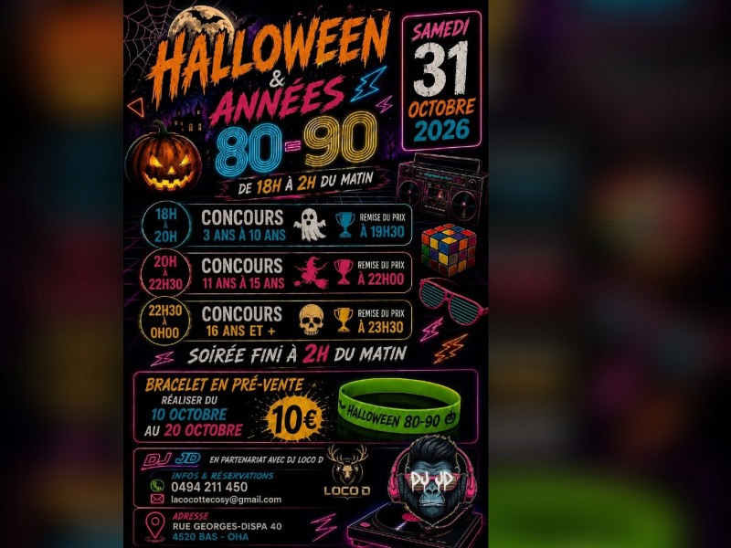 Soirée Halloween