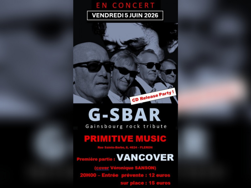 G-SBAR + VANCOVER en concert