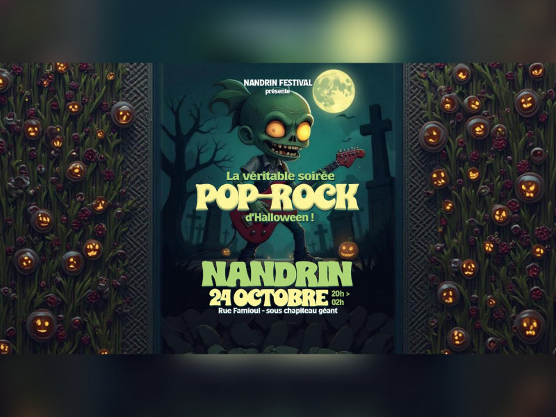 La Soirée Pop-Rock d'Halloween by Nandrin Festival