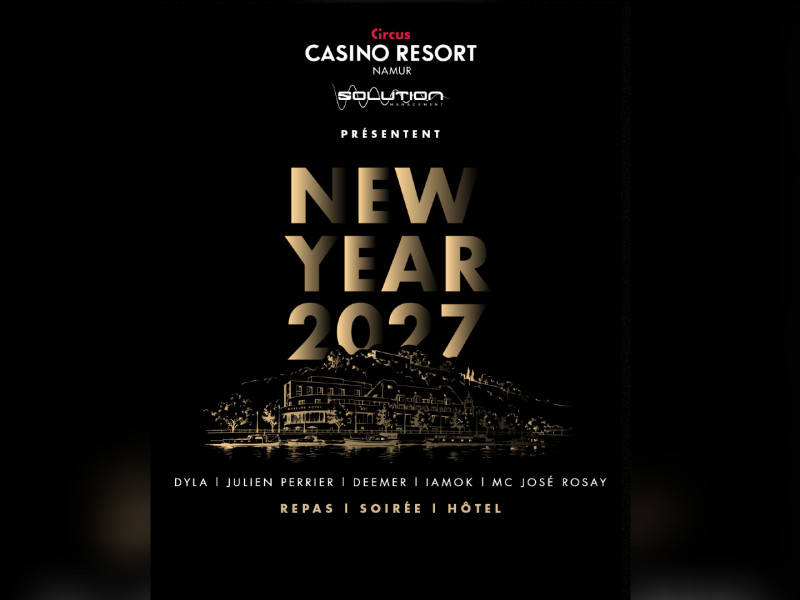 Happy New Year 2027 @ Circus Casino Resort Namur