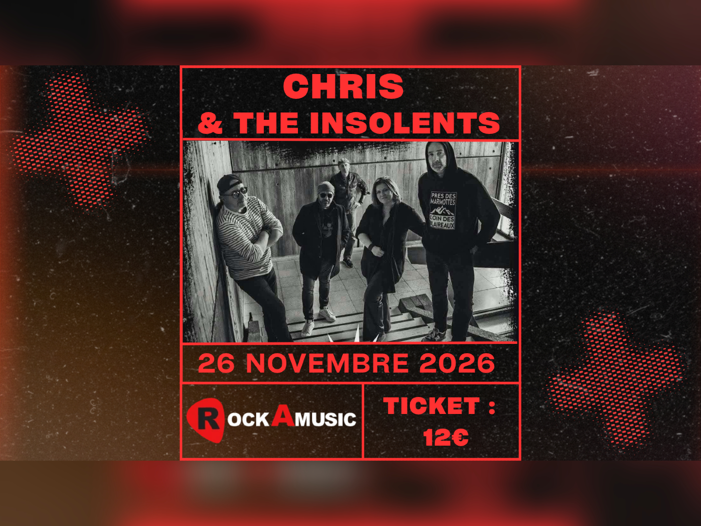 CHRIS & THE INSOLENTS - 26/11/26 @ ROCKAMUSIC