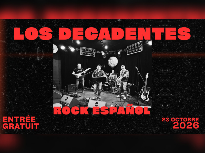 LOS DECADENTES 23/10/26 @ ROCKAMUSIC