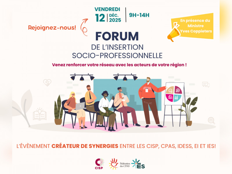 Forum de l'insertion socioprofessionnelle en économie sociale