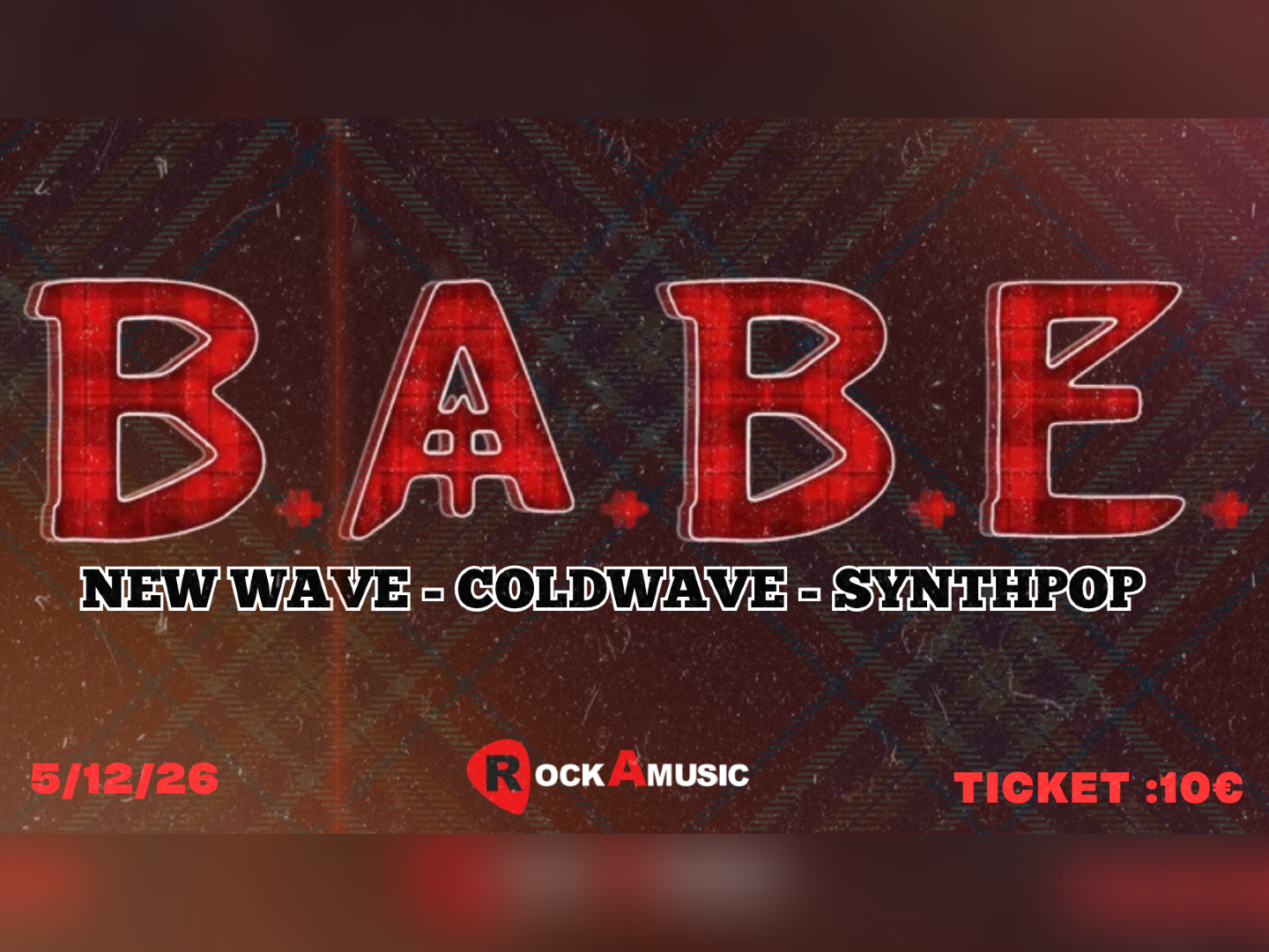 B.A.B.E - 5/12/26 @ ROCKAMUSIC
